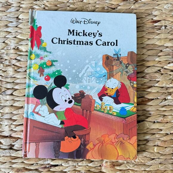 Walt Disney Mickeys Christmas Carol 1991 Big Book - Picture 1 of 10